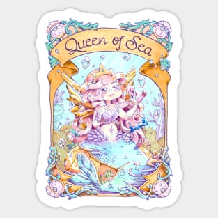 Queen of Sea Sticker